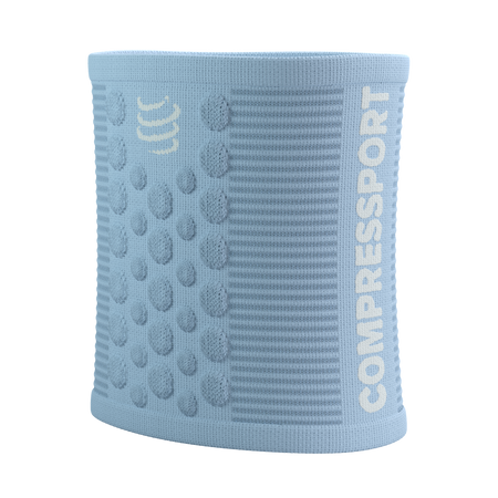 COMPRESSPORT Frotka na nadgarstek SWEATBAND 3D.DOTS cashmere blue/white