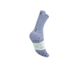 COMPRESSPORT Skarpetki do biegania PRORACING SOCKS V4 ULTRALIGHT RUN HIGH lavender/white
