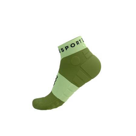 COMPRESSPORT Skarpetki do biegania ULTRA TRAIL LOW SOCKS V2.0 shadow lime/woodbine