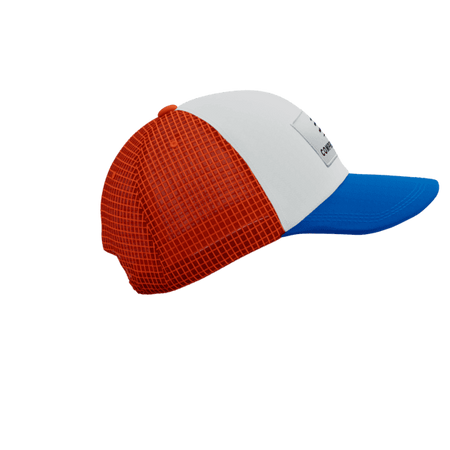 COMPRESSPORT Czapka z daszkiem TRUCKER 6P CAP princess blue/white