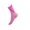 COMPRESSPORT Skarpetki do biegania trailowe PRORACING SOCKS V4 TRAIL begonia/neon pink
