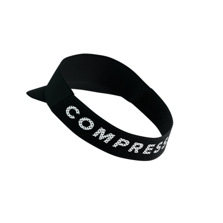 COMPRESSPORT Daszek biegowy PRO RACING VISOR black