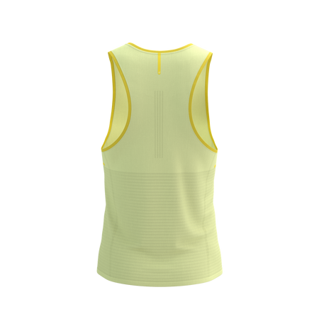 COMPRESSPORT Koszulka biegowa PRO RACING SINGLET elf yellow