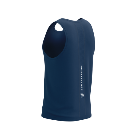 COMPRESSPORT Koszulka biegowa PERFORMANCE SINGLET blues