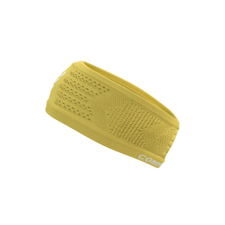COMPRESSPORT Opaska na głowę HEADBAND ON/OFF lemon