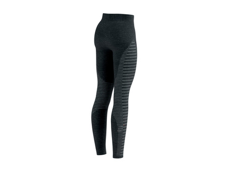 COMPRESSPORT Legginsy biegowe damskie WINTER RUN LEGGING czarne