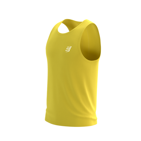 COMPRESSPORT Koszulka biegowa PERFORMANCE SINGLET maize