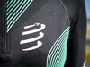 COMPRESSPORT Bluza do biegania damska WINTER TRAIL POSTURAL LS TOP czarno-turkusowa