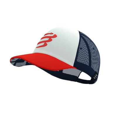 COMPRESSPORT Czapka lifestyle TRUCKER CAP sugar/blues