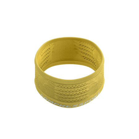 COMPRESSPORT Opaska na głowę HEADBAND ON/OFF lemon