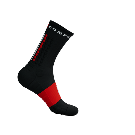 COMPRESSPORT Skarpetki do biegania ULTRA TRAIL SOCKS V2.0 black/red