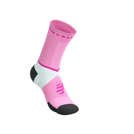 COMPRESSPORT Skarpetki do biegania ULTRA TRAIL SOCKS V2.0 begonia/neon pink