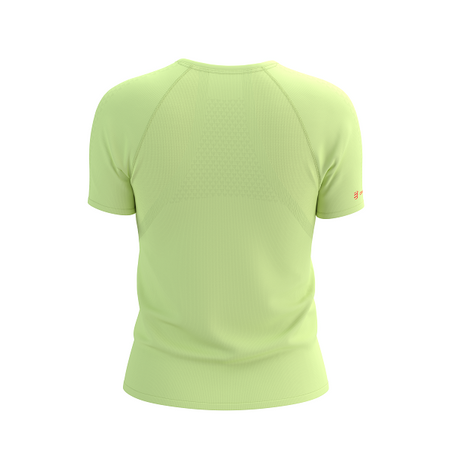 COMPRESSPORT Koszulka biegowa damska TRAIL RACING SS T-SHIRT shadow lime