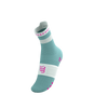 COMPRESSPORT Skarpetki do biegania wysokie PRORACING SOCKS V4 RUN HIGH ether/neon pink