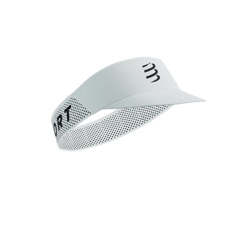 COMPRESSPORT Daszek biegowy PRO RACING VISOR white