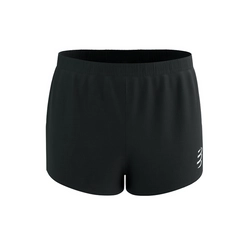 COMPRESSPORT Spodenki do biegania męskie RACING SPLIT SHORT black