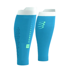 COMPRESSPORT Opaski kompresyjne na łydki R2V3 norse blue/white