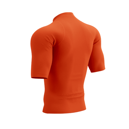 COMPRESSPORT Koszulka kompresyjna do biegania TRAIL RACING POSTURAL SS TOP tigerlily