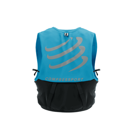 COMPRESSPORT Plecak do biegania ULTRUN EVO 10 PACK norse blue +2x soft flask