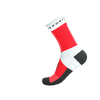 COMPRESSPORT Skarpetki do biegania ULTRA TRAIL SOCKS V2.0 white/fluo red