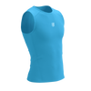 COMPRESSPORT Koszulka biegowa męska TRAIL RACING TANK norse blue