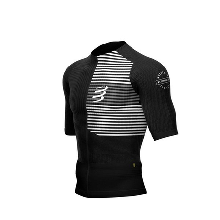 COMPRESSPORT Triathlonowa koszulka kompresyjna TRI POSTURAL SS TOP 2020 czarna