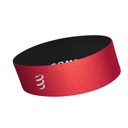 COMPRESSPORT Pas biegowy FREE BELT fluo red/black