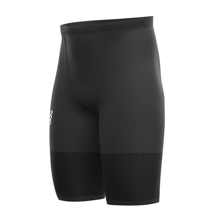 COMPRESSPORT Spodenki kompresyjne RUN UNDER CONTROL SHORT black