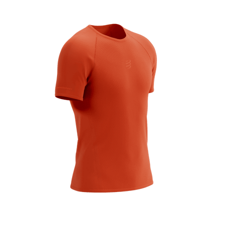 COMPRESSPORT Koszulka biegowa męska TRAIL RACING SS T-SHIRT tigerlily