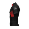COMPRESSPORT Koszulka kompresyjna do biegania TRAIL POSTURAL SS TOP czarno-czerwona