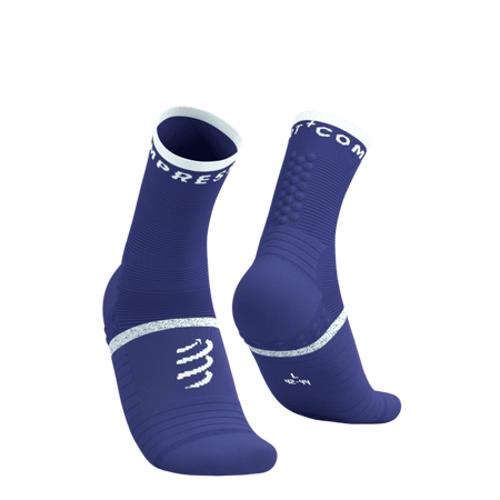 COMPRESSPORT Skarpetki do biegania PRO MARATHON SOCKS V2.0 orient blue/star white