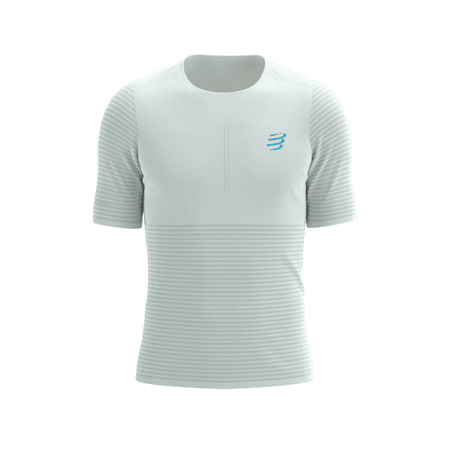 COMPRESSPORT Koszulka biegowa PRO RACING SS T-SHIRT star white