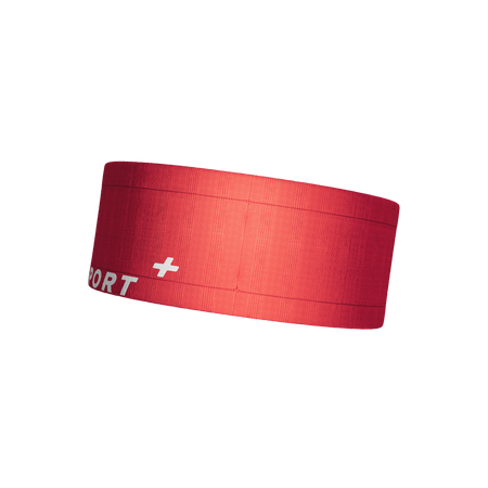 COMPRESSPORT Pas biegowy FREE BELT fluo red/black