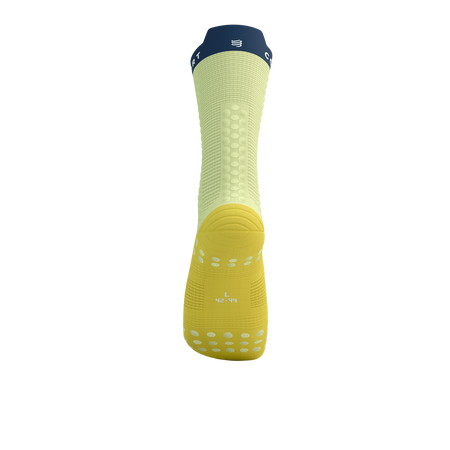 COMPRESSPORT Skarpetki rowerowe PRORACING SOCKS V4 BIKE elf yellow/blues