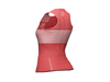 COMPRESSPORT Triathlonowa koszulka kompresyjna damska TRI POSTURAL TANK TOP różowa