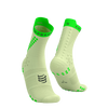 COMPRESSPORT Skarpetki do biegania trailowe PRORACING SOCKS V4 TRAIL lime/neon green