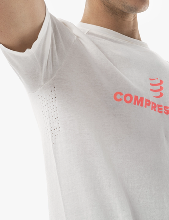 COMPRESSPORT Koszulka lifestyle męska PODIUM SS T-SHIRT sugar