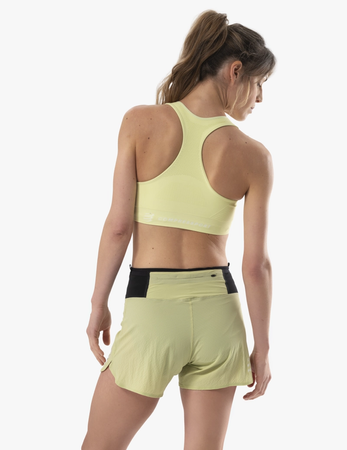 COMPRESSPORT Stanik sportowy FEELFREE SEAMLESS BRA shadow lime