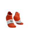 COMPRESSPORT Skarpetki do biegania krótkie PRORACING SOCKS V4 RUN LOW tigerlily/white