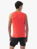 COMPRESSPORT Koszulka biegowa męska TRAIL RACING TANK fluo red