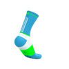 COMPRESSPORT Skarpetki do biegania ULTRA TRAIL SOCKS V2.0 norse blue/neon green