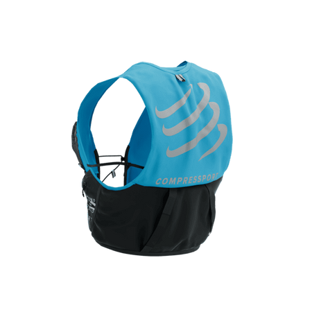 COMPRESSPORT Plecak do biegania ULTRUN EVO 10 PACK norse blue +2x soft flask