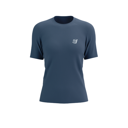 COMPRESSPORT Koszulka biegowa damska PERFORMANCE SS T-SHIRT indigo