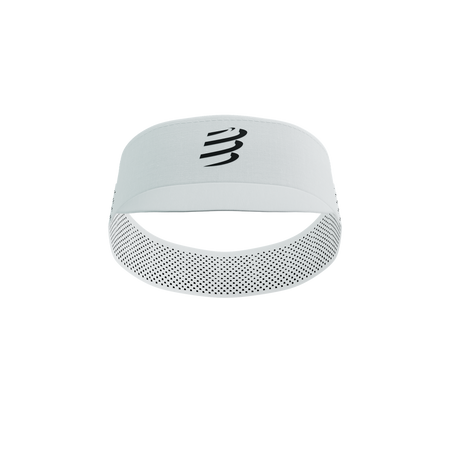 COMPRESSPORT Daszek biegowy PRO RACING VISOR white