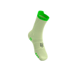 COMPRESSPORT Skarpetki do biegania trailowe PRORACING SOCKS V4 TRAIL lime/neon green