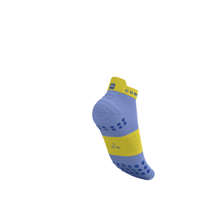 COMPRESSPORT Skarpetki do biegania krótkie PRORACING SOCKS V4 RUN LOW jacaranda/maize