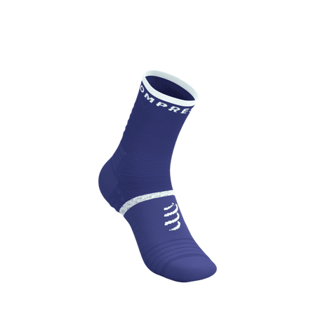 COMPRESSPORT Skarpetki do biegania PRO MARATHON SOCKS V2.0 orient blue/star white