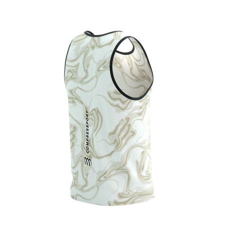 COMPRESSPORT Koszulka biegowa PERFORMANCE SINGLET sugar/camo print
