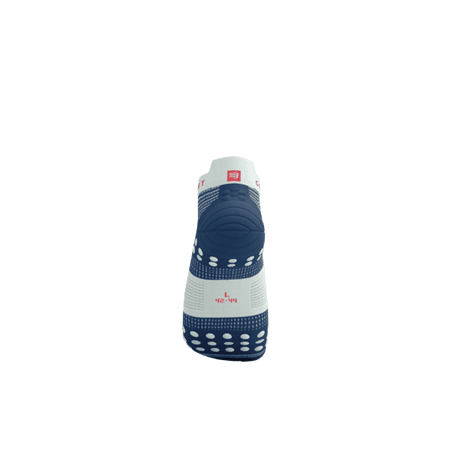 COMPRESSPORT Skarpetki do biegania krótkie PRORACING SOCKS V4 RUN LOW blues/sugar