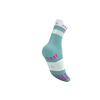 COMPRESSPORT Skarpetki do biegania wysokie PRORACING SOCKS V4 RUN HIGH ether/neon pink